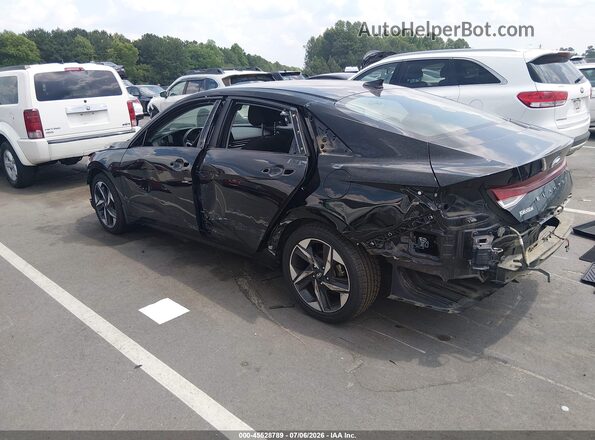 KMHLS4AG1PU445209 2023 HYUNDAI ELANTRA Черный Задняя левая четверть