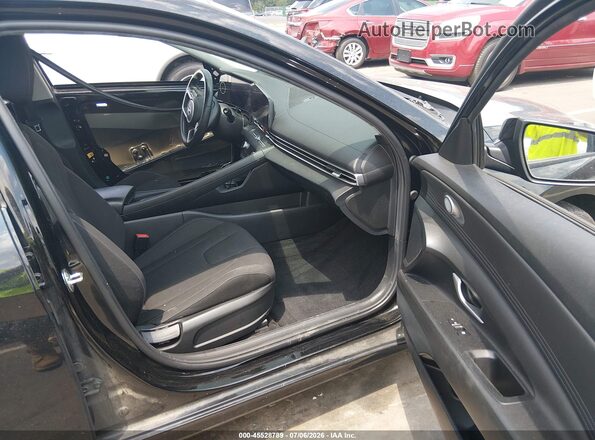 KMHLS4AG1PU445209 2023 HYUNDAI ELANTRA Черный Вид салона спереди