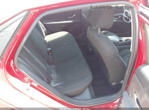 KMHLS4AG1PU461667 2023 HYUNDAI ELANTRA Burgundy Вид наклейки з VIN-кодом
