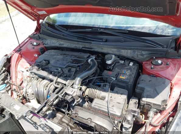 KMHLS4AG1PU461667 2023 HYUNDAI ELANTRA Burgundy Вид ззаду