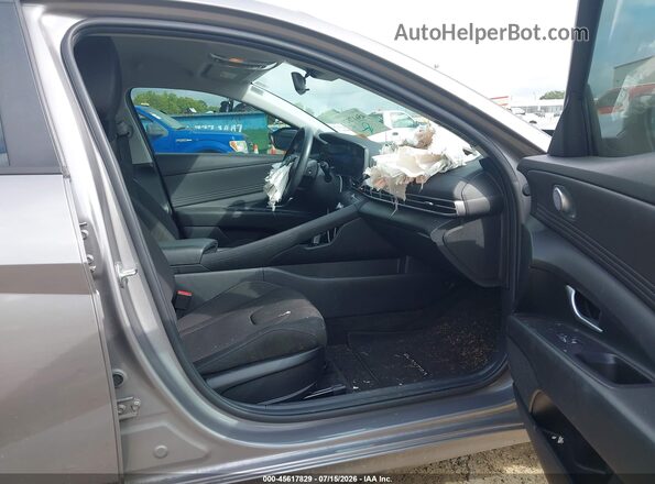 KMHLS4AG1PU462494 2023 HYUNDAI ELANTRA Gray Вид салону спереду