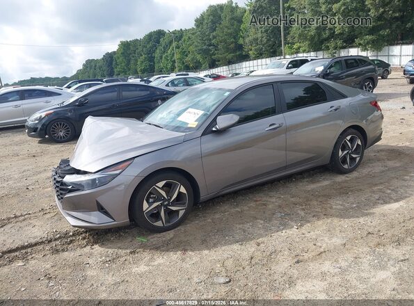 KMHLS4AG1PU462494 2023 HYUNDAI ELANTRA Gray Передня ліва чверть
