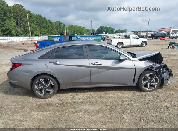 KMHLS4AG1PU462494 2023 HYUNDAI ELANTRA Gray Вид задньої частини салону
