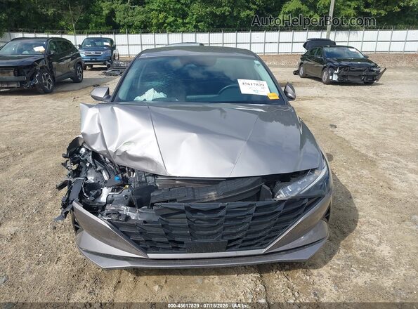 KMHLS4AG1PU462494 2023 HYUNDAI ELANTRA Gray Вид щитка приладів