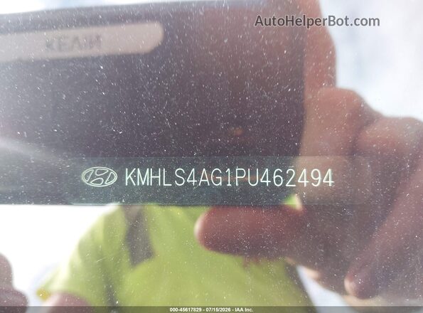 KMHLS4AG1PU462494 2023 HYUNDAI ELANTRA Gray 