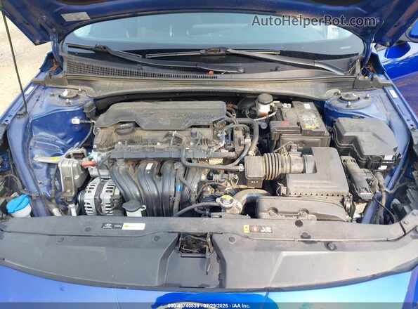 KMHLS4AG1PU463564 2023 HYUNDAI ELANTRA Blue უკანა ხედი
