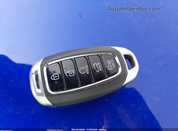 KMHLS4AG1PU463564 2023 HYUNDAI ELANTRA Blue წინა პანელის ხედი