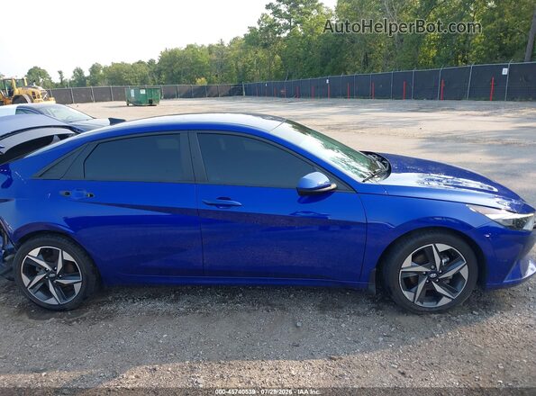 KMHLS4AG1PU463564 2023 HYUNDAI ELANTRA Blue სალონის 360-გრადუსიანი ხედი