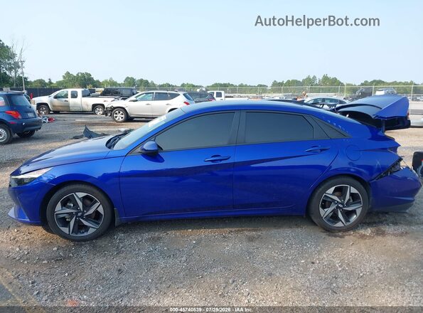 KMHLS4AG1PU463564 2023 HYUNDAI ELANTRA Blue 