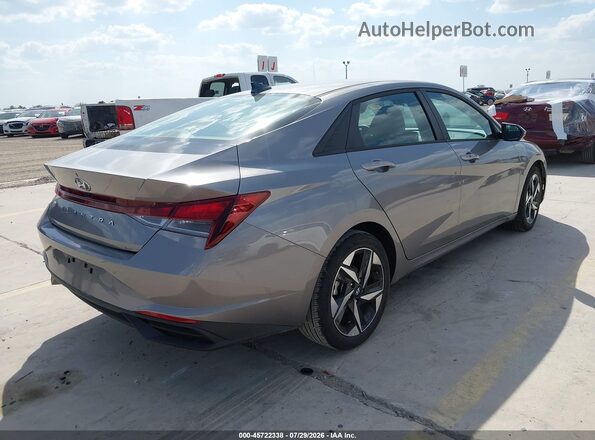 KMHLS4AG1PU512181 2023 HYUNDAI ELANTRA Gray Հետևի աջ