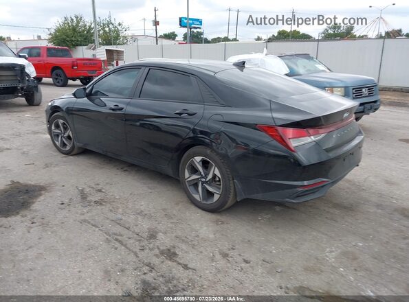 KMHLS4AG1PU567262 2023 HYUNDAI ELANTRA Black Հետևի ձախ