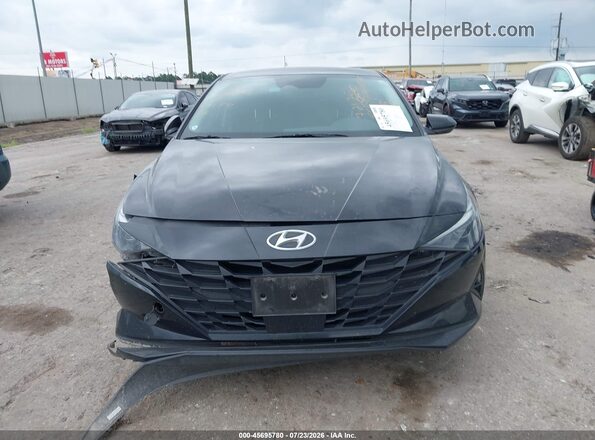 KMHLS4AG1PU567262 2023 HYUNDAI ELANTRA Black Սարքավորումների վահանակի տեսք