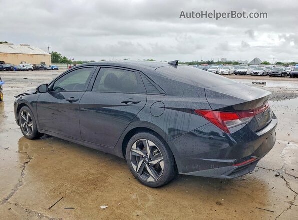 KMHLS4AG1PU619649 2023 HYUNDAI ELANTRA Black უკანა მარცხენა
