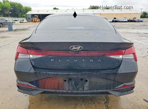 KMHLS4AG1PU619649 2023 HYUNDAI ELANTRA Black უკანა ხედი