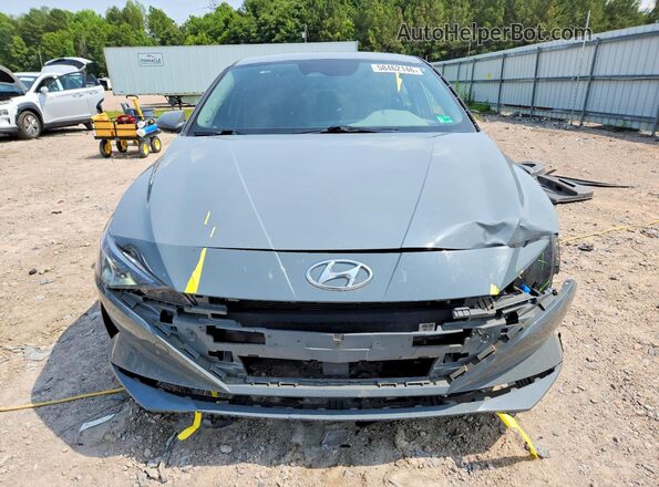 KMHLS4AG2MU190629 2021 HYUNDAI ELANTRA Gray Vista frontal