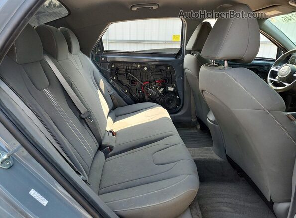 KMHLS4AG2MU190629 2021 HYUNDAI ELANTRA Gray Vista de los asientos traseros