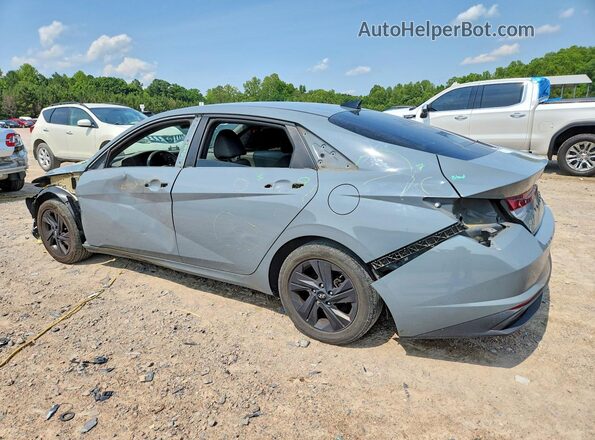 KMHLS4AG2MU190629 2021 HYUNDAI ELANTRA Gray Trasero izquierdo