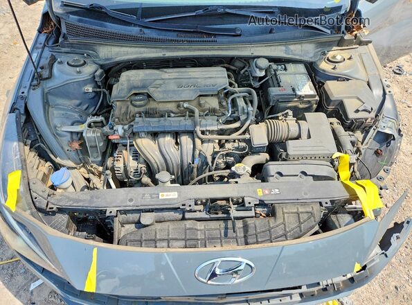 KMHLS4AG2MU190629 2021 HYUNDAI ELANTRA Gray Vista interior trasera