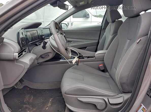 KMHLS4AG2MU211978 2021 HYUNDAI ELANTRA Gray Вид салону спереду