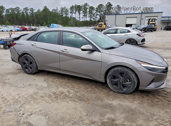 KMHLS4AG2MU211978 2021 HYUNDAI ELANTRA Gray Передня права чверть