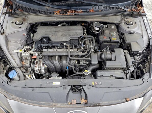 KMHLS4AG2MU211978 2021 HYUNDAI ELANTRA Gray Вид задньої частини салону
