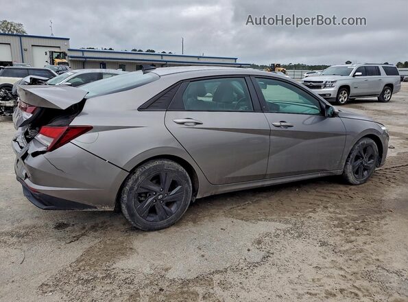 KMHLS4AG2MU211978 2021 HYUNDAI ELANTRA Gray Задня права чверть