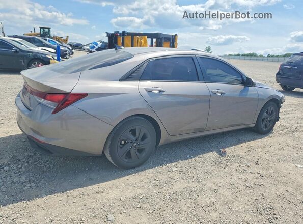 KMHLS4AG2NU309071 2022 HYUNDAI ELANTRA Silver Հետևի աջ
