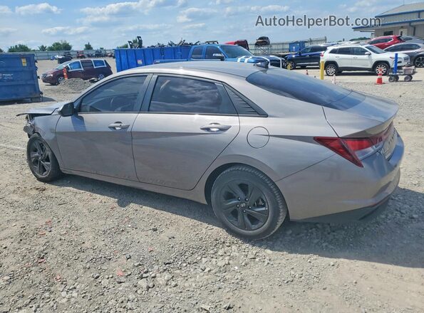 KMHLS4AG2NU309071 2022 HYUNDAI ELANTRA Silver Հետևի ձախ