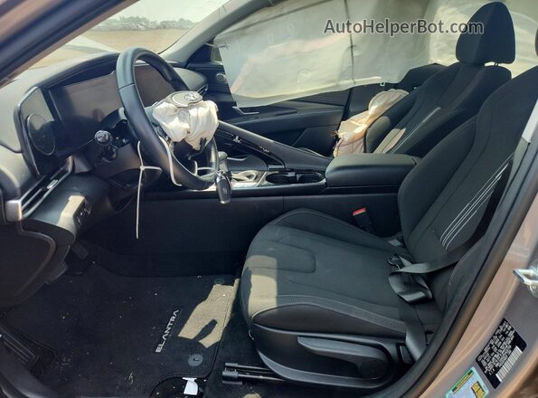 KMHLS4AG2PU402708 2023 HYUNDAI ELANTRA Gray Vista interior delantera