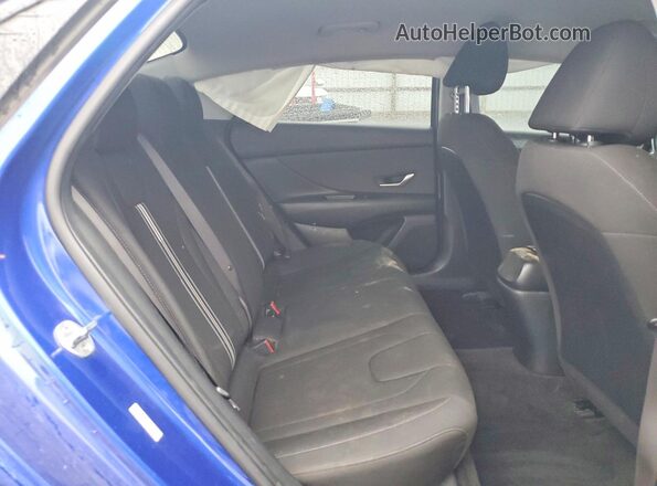 KMHLS4AG2PU410257 2023 HYUNDAI ELANTRA Синий Вид задних сидений