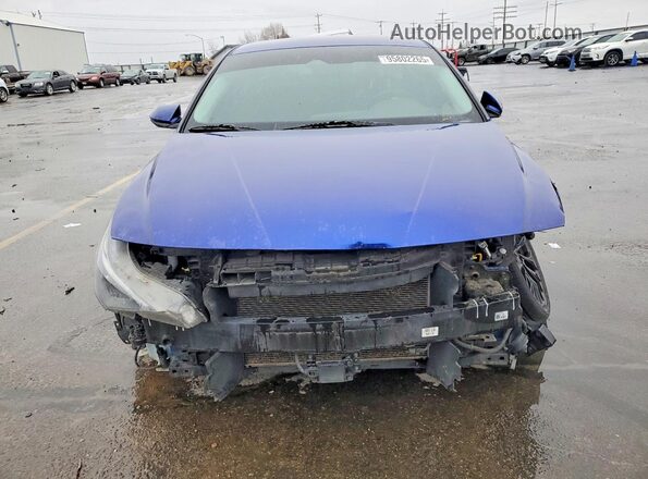 KMHLS4AG2PU410257 2023 HYUNDAI ELANTRA Синий Вид спереди