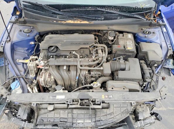 KMHLS4AG2PU410257 2023 HYUNDAI ELANTRA Синий Вид задней части салона