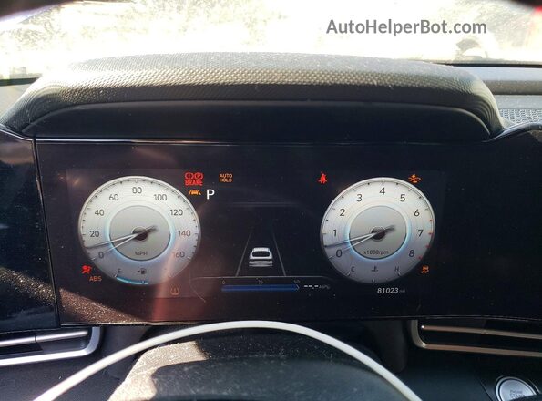 KMHLS4AG2PU410257 2023 HYUNDAI ELANTRA Синий Вид щитка приборов