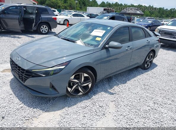 KMHLS4AG2PU447454 2023 HYUNDAI ELANTRA Gray Передня ліва чверть