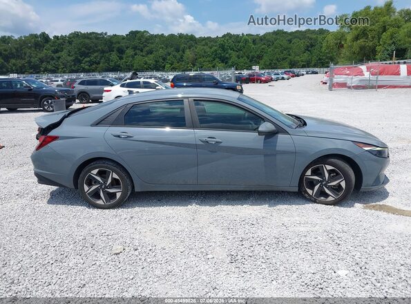 KMHLS4AG2PU447454 2023 HYUNDAI ELANTRA Gray Вид задньої частини салону