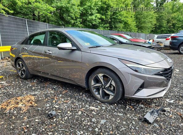 KMHLS4AG2PU474962 2023 HYUNDAI ELANTRA Gray წინა მარჯვენა