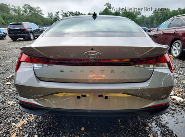 KMHLS4AG2PU474962 2023 HYUNDAI ELANTRA Gray უკანა ხედი