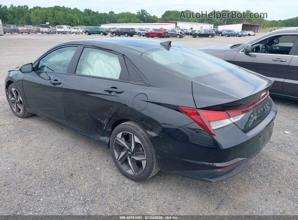 KMHLS4AG2PU518314 2023 HYUNDAI ELANTRA Black Trasero izquierdo