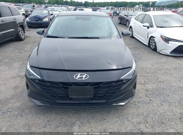 KMHLS4AG2PU518314 2023 HYUNDAI ELANTRA Black Vista del cuadro de instrumentos