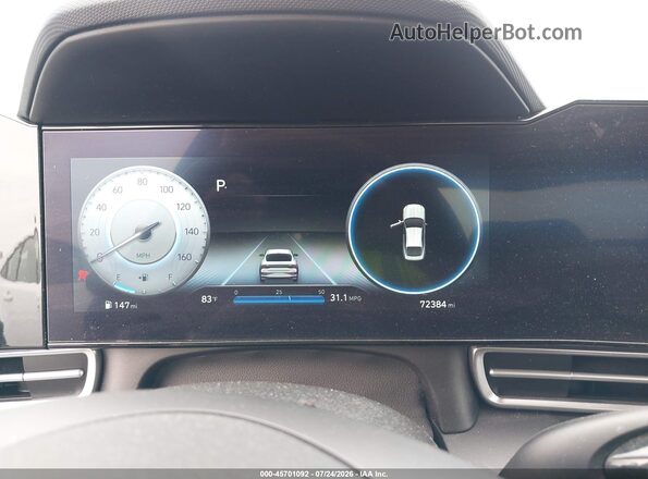 KMHLS4AG2PU518314 2023 HYUNDAI ELANTRA Black Vista de los asientos traseros