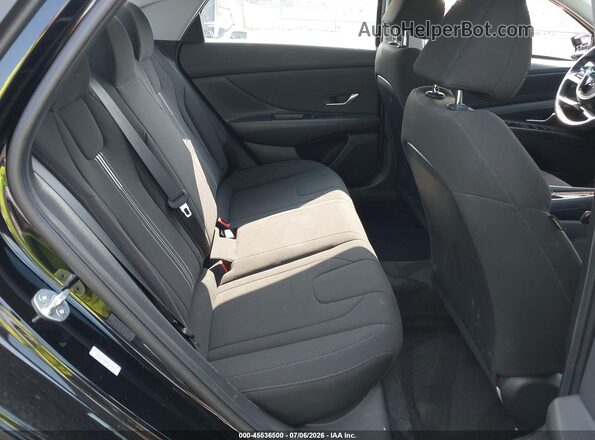 KMHLS4AG2PU557050 2023 HYUNDAI ELANTRA Black VIN կոդի պիտակի տեսք