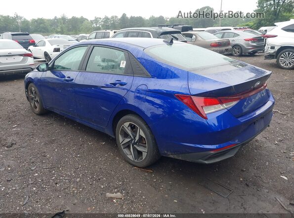 KMHLS4AG2PU595958 2023 HYUNDAI ELANTRA Blue Rear left