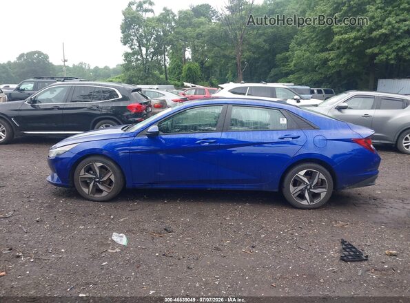 KMHLS4AG2PU595958 2023 HYUNDAI ELANTRA Blue 360 interior view