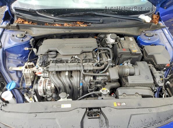 KMHLS4AG2PU617196 2023 HYUNDAI ELANTRA Blue Սալոնի հետևի տեսք