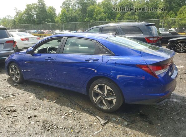 KMHLS4AG2PU617196 2023 HYUNDAI ELANTRA Blue Հետևի ձախ