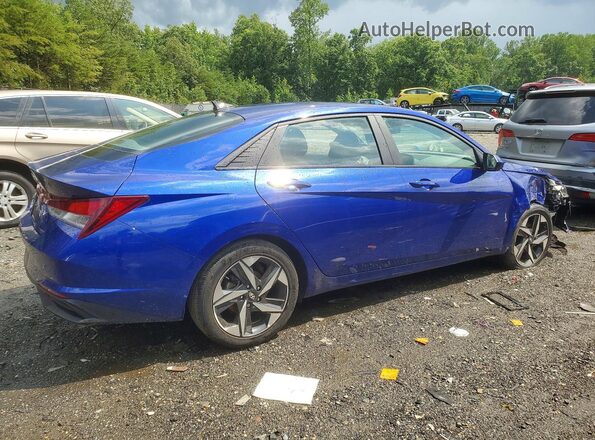 KMHLS4AG2PU617196 2023 HYUNDAI ELANTRA Blue Հետևի աջ