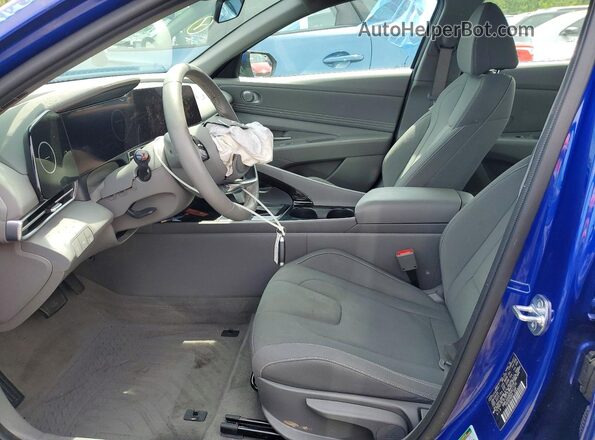 KMHLS4AG2PU617196 2023 HYUNDAI ELANTRA Blue Սալոնի դիմացի տեսք