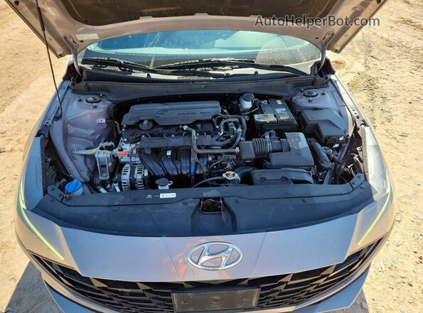KMHLS4AG2PU624827 2023 HYUNDAI ELANTRA Silver Vista interior trasera