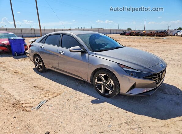 KMHLS4AG2PU624827 2023 HYUNDAI ELANTRA Silver Delantero derecho