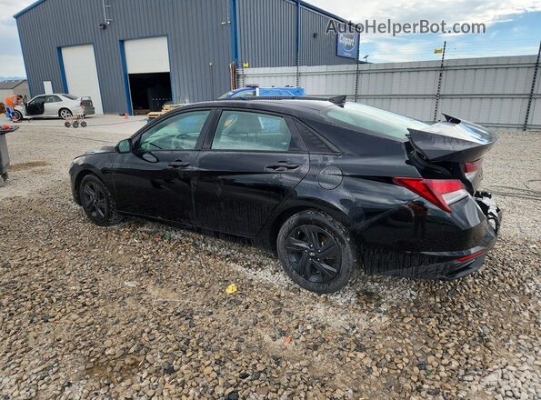 KMHLS4AG3MU103160 2021 HYUNDAI ELANTRA Black უკანა მარცხენა